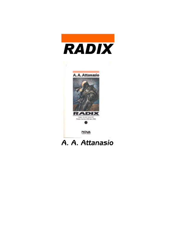 Portada de Microsoft Word - Radix.doc